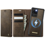 CASEME For Samsung Galaxy S20 Ultra Case  C49 Magnetic Case RFID Blocking Detachable Wallet Leather Phone Cover