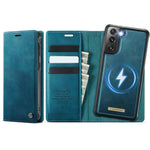 CASEME Til Samsung Galaxy S21 FE 5G Cover C49 Magnetisk Cover RFID Blokerende Aftagelig Pung Læder Telefoncover
