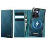 CASEME For Samsung Galaxy S21 Ultra 5G Case C49 Magnetic Case RFID Blocking Detachable Wallet Leather Phone Cover
