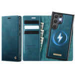 CASEME For Samsung Galaxy S24 Ultra Case  C49 Magnetic Case RFID Blocking Detachable Wallet Leather Phone Cover