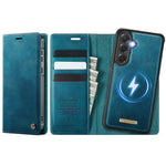CASEME For Samsung Galaxy S25+ / Galaxy S24+ Case C49 Magnetic Case RFID Blocking Detachable Wallet Leather Phone Cover