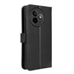 For Xiaomi Redmi K80 Ultra 5G Leather Wallet Case with Strap Diamond Texture Phone Cover
