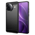 WANLONFENG For Xiaomi Redmi K80 5G / Xiaomi Poco F7 Pro 5G Case with Tempered Glass  LS Series Brushed Texture TPU Phone Cover