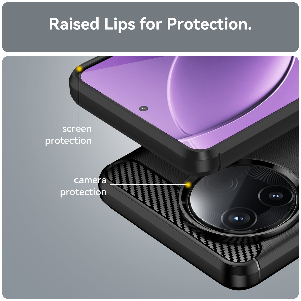 WANLONFENG For Xiaomi Redmi K80 5G / Xiaomi Poco F7 Pro 5G Case with Tempered Glass  LS Series Brushed Texture TPU Phone Cover