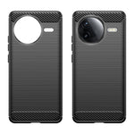 WANLONFENG For Xiaomi Redmi K80 5G / Xiaomi Poco F7 Pro 5G Case with Tempered Glass  LS Series Brushed Texture TPU Phone Cover