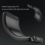 WANLONFENG För Xiaomi Redmi Note 14 Pro+ 5G Skal med Skärmfilm LS-serien Stort Linshål Borstad Textur TPU mobilskal