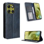 Til Motorola Moto G86 5G lædercover pung stander retro tekstur telefoncover