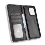 Til Motorola Moto G86 Power 5G læderetui, pungstativ, retro tekstur telefoncover