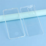 For Xiaomi 13 Lite / Civi 2 5G Case TPU Frame Clear Acrylic Back Phone Cover with PET Film