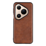 X-LEVEL Bojue-3 Series For Huawei Pura 80 Pro / 80 Pro+ Case Leather Coated PC+TPU Phone Back Cover