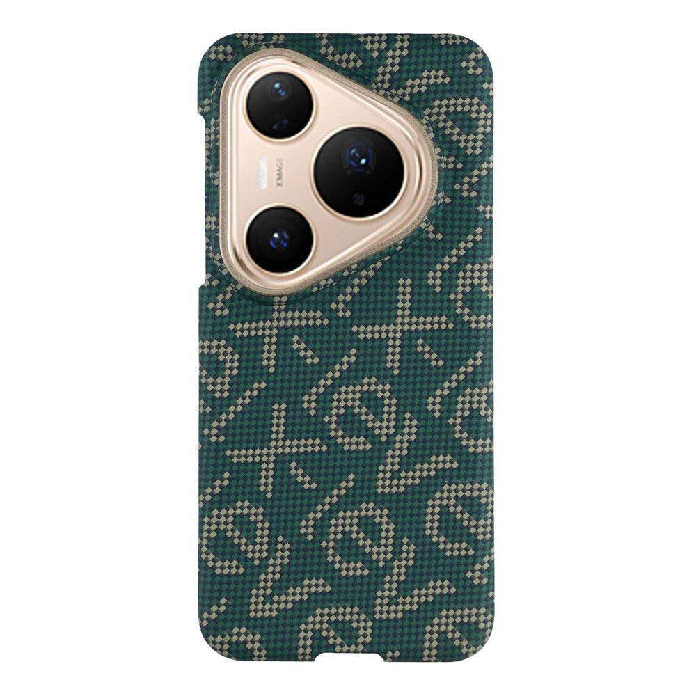 X-LEVEL For Huawei Pura 80 Pro / 80 Pro+ Magnetic Case PC + Metal Phone Back Cover Carbon Fiber Texure