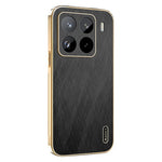 KADEM For Xiaomi 15S Pro Case Electroplating Silk Texture PU + TPU Phone Back Cover