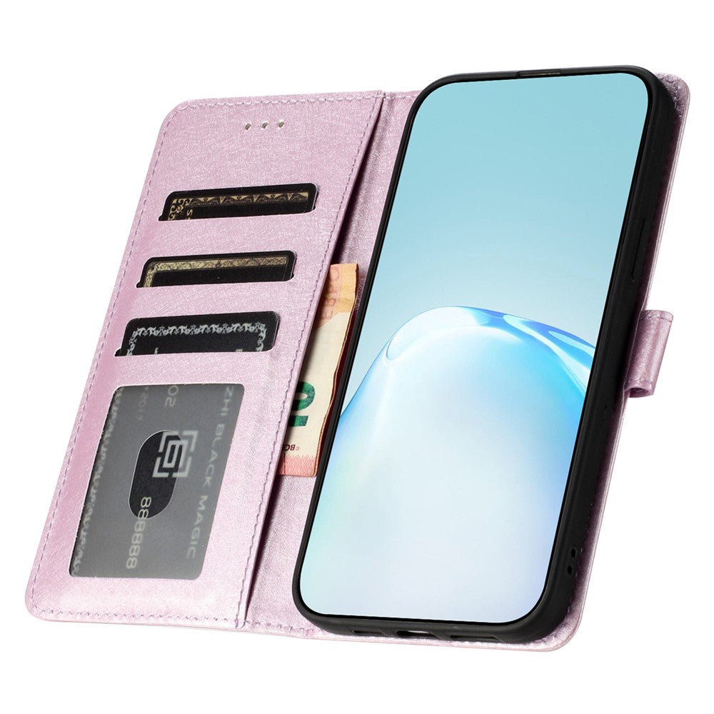 For Oppo Reno14 Pro 5G (Global) Wallet Case Leather Folio Phone Cover Magnetic Clasp