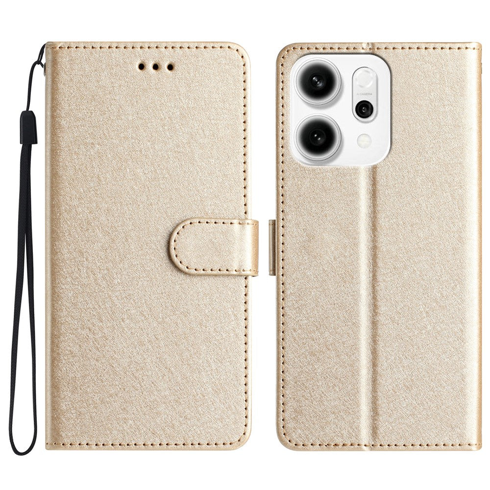 For Oppo Reno14 Pro 5G (Global) Wallet Case Leather Folio Phone Cover Magnetic Clasp