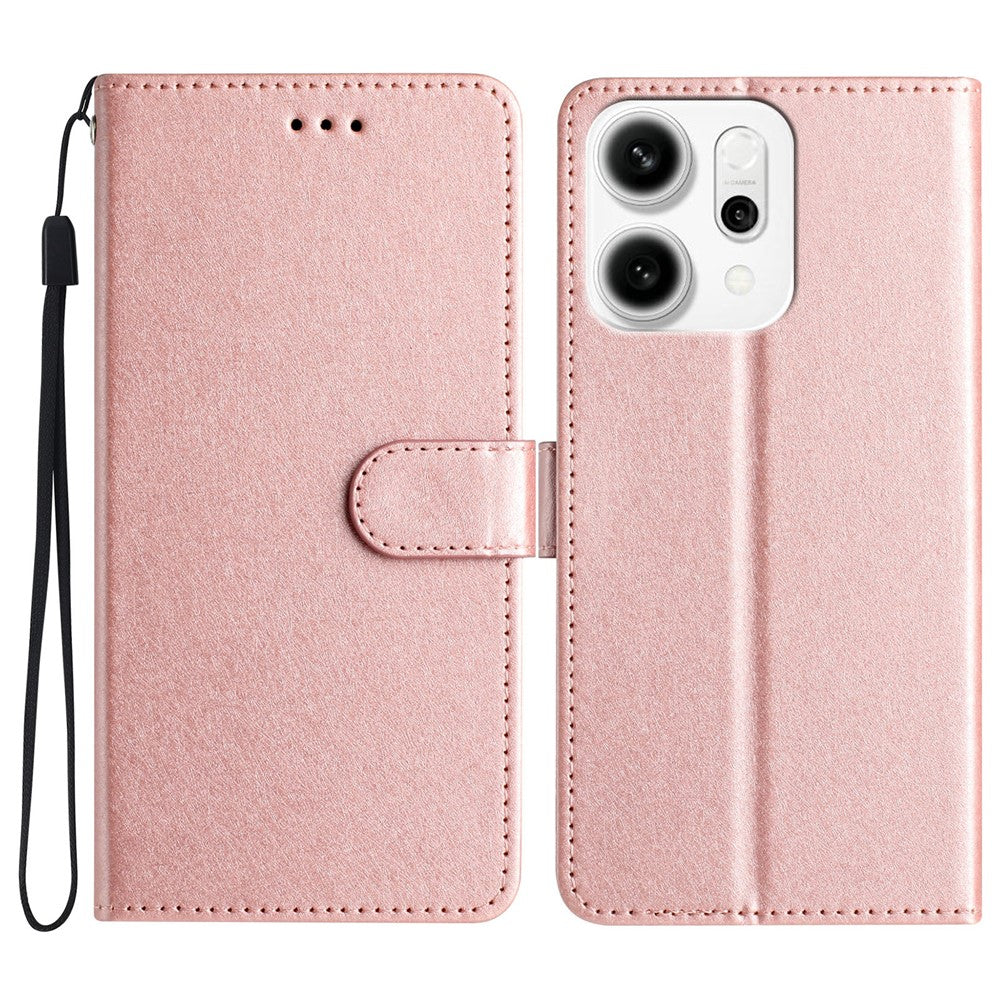 For Oppo Reno14 Pro 5G (Global) Wallet Case Leather Folio Phone Cover Magnetic Clasp