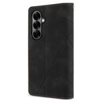 For Samsung Galaxy Z Fold7 5G PU + PC Case Color Splicing Leather Phone Cover with Strap