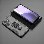For Oppo Reno14 Pro 5G (Global) Case Rotatable Ring Kickstand PC + TPU Shockproof Phone Cover
