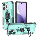 For Oppo Reno14 Pro 5G (Global) Case Rotatable Ring Kickstand PC + TPU Shockproof Phone Cover