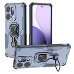 For Oppo Reno14 Pro 5G (Global) Case Rotatable Ring Kickstand PC + TPU Shockproof Phone Cover