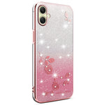 KADEM For Samsung Galaxy A06 4G Case Flower TPU Flexible Gradient Phone Cover