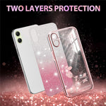 KADEM For Samsung Galaxy A06 4G Case Flower TPU Flexible Gradient Phone Cover