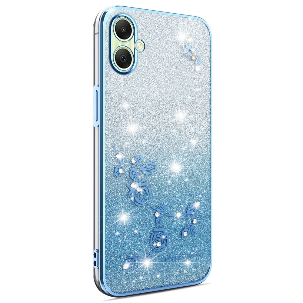 KADEM For Samsung Galaxy A06 4G Case Flower TPU Flexible Gradient Phone Cover