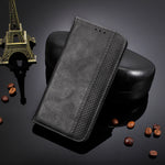 For Samsung Galaxy M36 5G Leather Case Wallet Stand Retro Texture Phone Cover