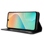 For Samsung Galaxy M36 5G Leather Case Wallet Stand Retro Texture Phone Cover