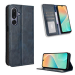 For Samsung Galaxy M36 5G Leather Case Wallet Stand Retro Texture Phone Cover