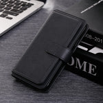 Til iPhone 18 Pro Max / 17 Pro Max Lædercover med 10 Kortlommer Telefoncover Stativ