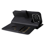 Til iPhone 18 Pro Max / 17 Pro Max Lædercover med 10 Kortlommer Telefoncover Stativ