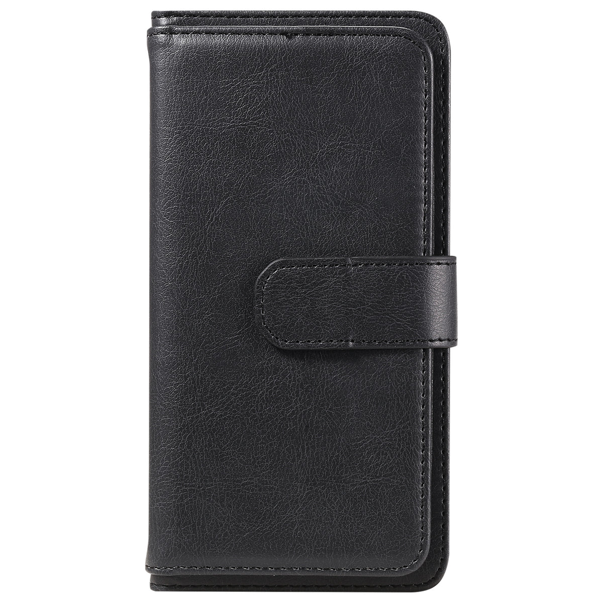 Til iPhone 18 Pro Max / 17 Pro Max Lædercover med 10 Kortlommer Telefoncover Stativ
