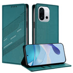 OnePlus 13T 5G mobilskal Punk Style Präglat Plånboksfodral Läderfodral