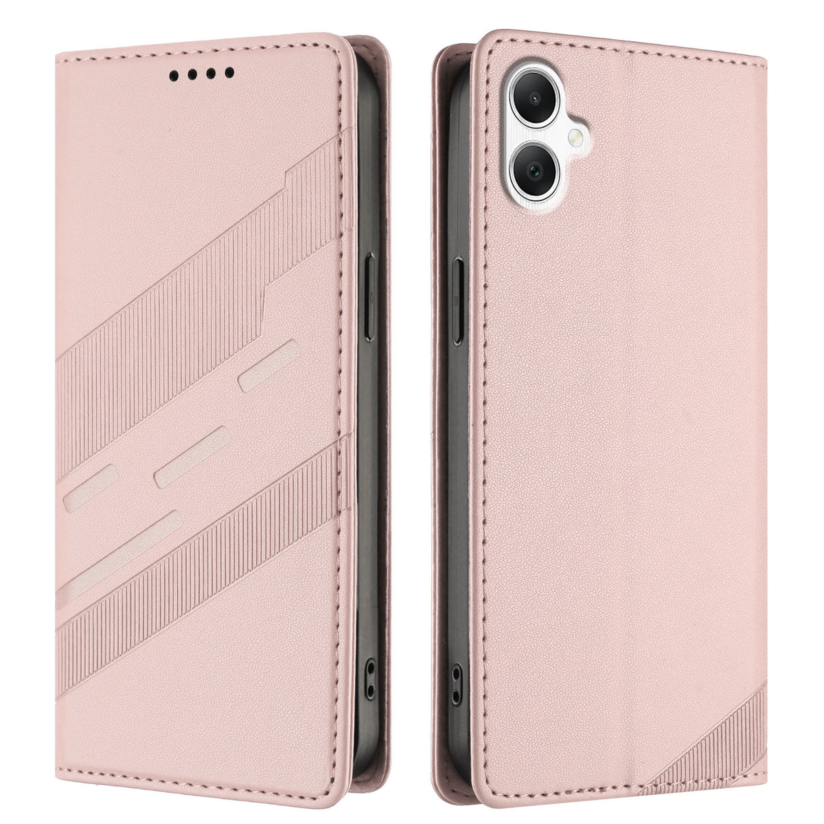 For Samsung Galaxy A08 5G / A08 4G / A07 4G / A06 4G / A06 5G Phone Cases Punk Style Imprinted Wallet Stand Leather Cover