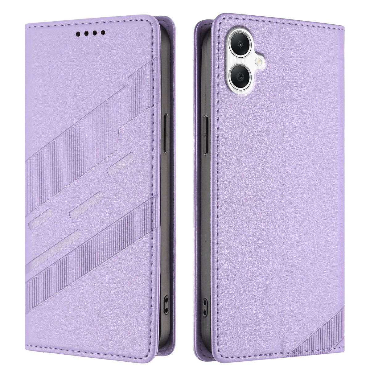 For Samsung Galaxy A08 5G / A08 4G / A07 4G / A06 4G / A06 5G Phone Cases Punk Style Imprinted Wallet Stand Leather Cover