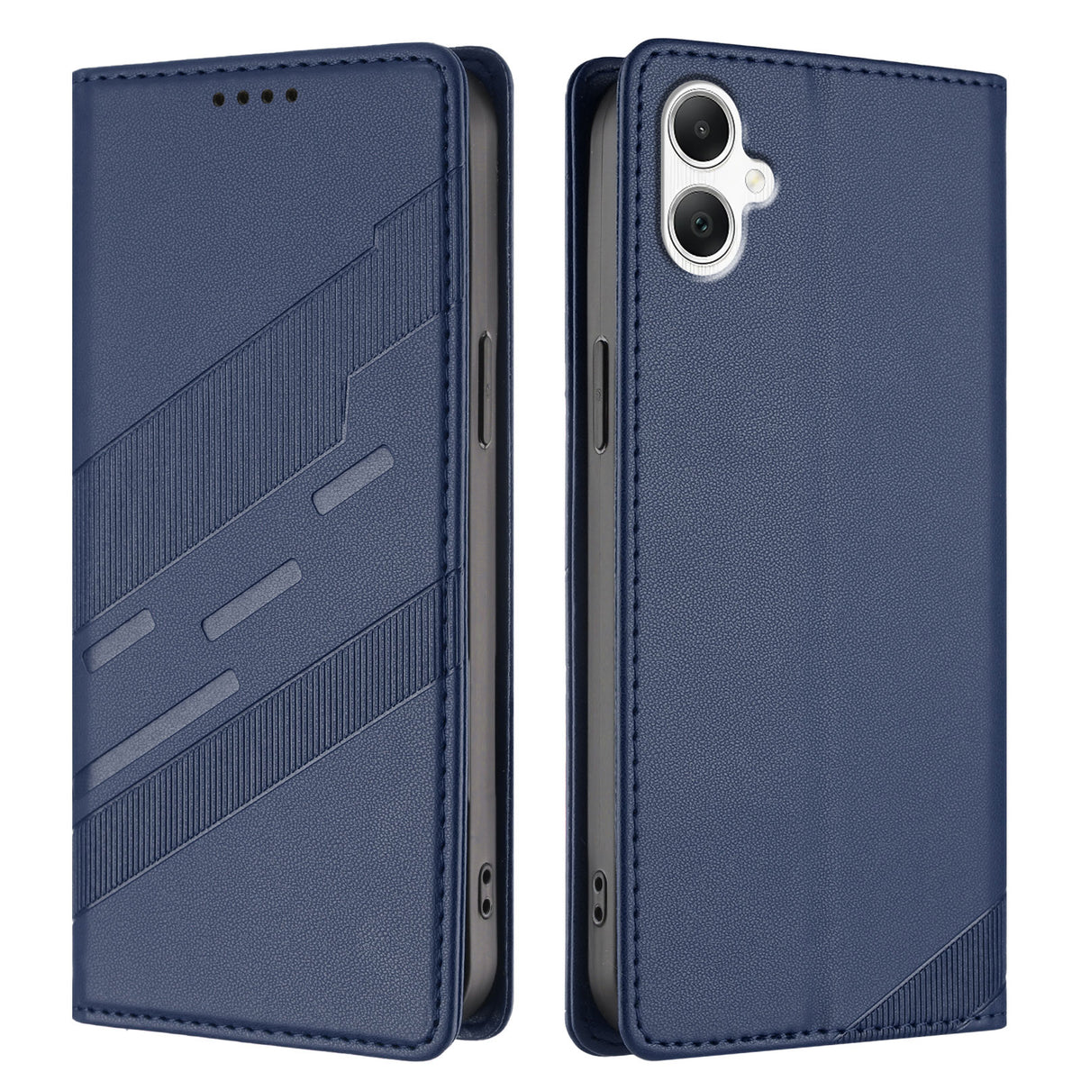 For Samsung Galaxy A08 5G / A08 4G / A07 4G / A06 4G / A06 5G Phone Cases Punk Style Imprinted Wallet Stand Leather Cover