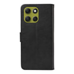 For Motorola Moto G86 5G / G86 Power 5G Leather Wallet Case with Strap Solid Color Phone Stand Cover