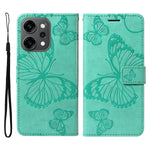 For Oppo Reno14 Pro 5G (China) / Oppo Reno14 Pro 5G (Global) Wallet Case Floral Butterfly Imprinted Leather Phone Cover Stand