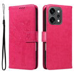 For Oppo Reno14 Pro 5G (China) / Oppo Reno14 Pro 5G (Global) Phone Case with Stand Cat Tree Pattern Leather Wallet Mobile Cover