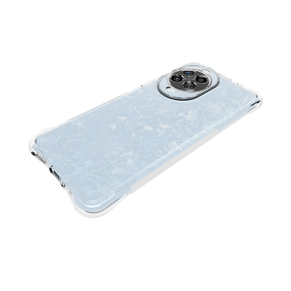 WANLONFENG För Huawei Nova 14 Pro 5G Skal WL-serien 2.0mm TPU mobilskal med Härdat Glasfilm