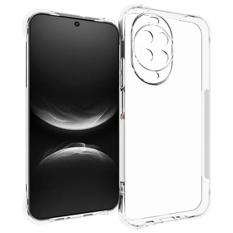 WANLONFENG För Huawei Nova 14 5G TPU-skal WL2-serien 2.0mm mobilskydd med 2 st. härdat glasfilm