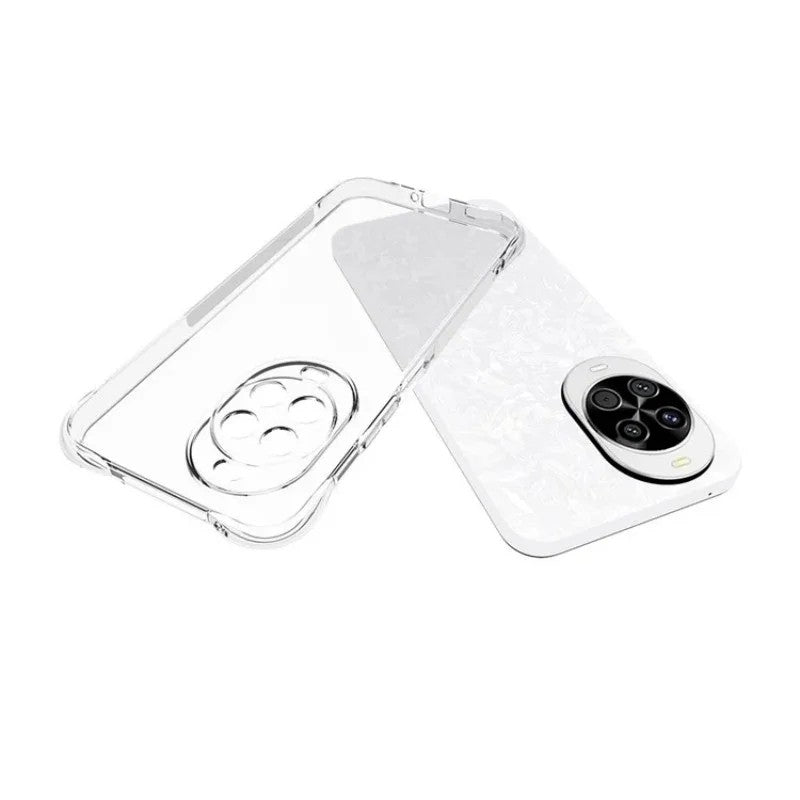 WANLONFENG För Huawei Nova 14 5G TPU-skal WL2-serien 2.0mm mobilskydd med 2 st. härdat glasfilm