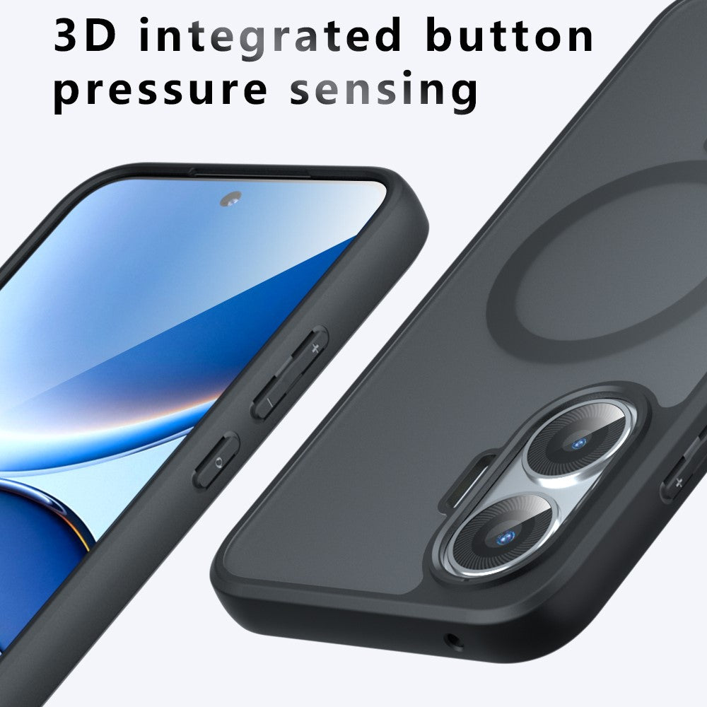 Matte Case for Xiaomi Redmi Turbo 4 Pro 5G / Poco F7 5G Magnetic Case TPU+PC Phone Cover