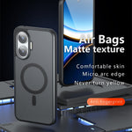 Matte Case for Xiaomi Redmi Turbo 4 Pro 5G / Poco F7 5G Magnetic Case TPU+PC Phone Cover