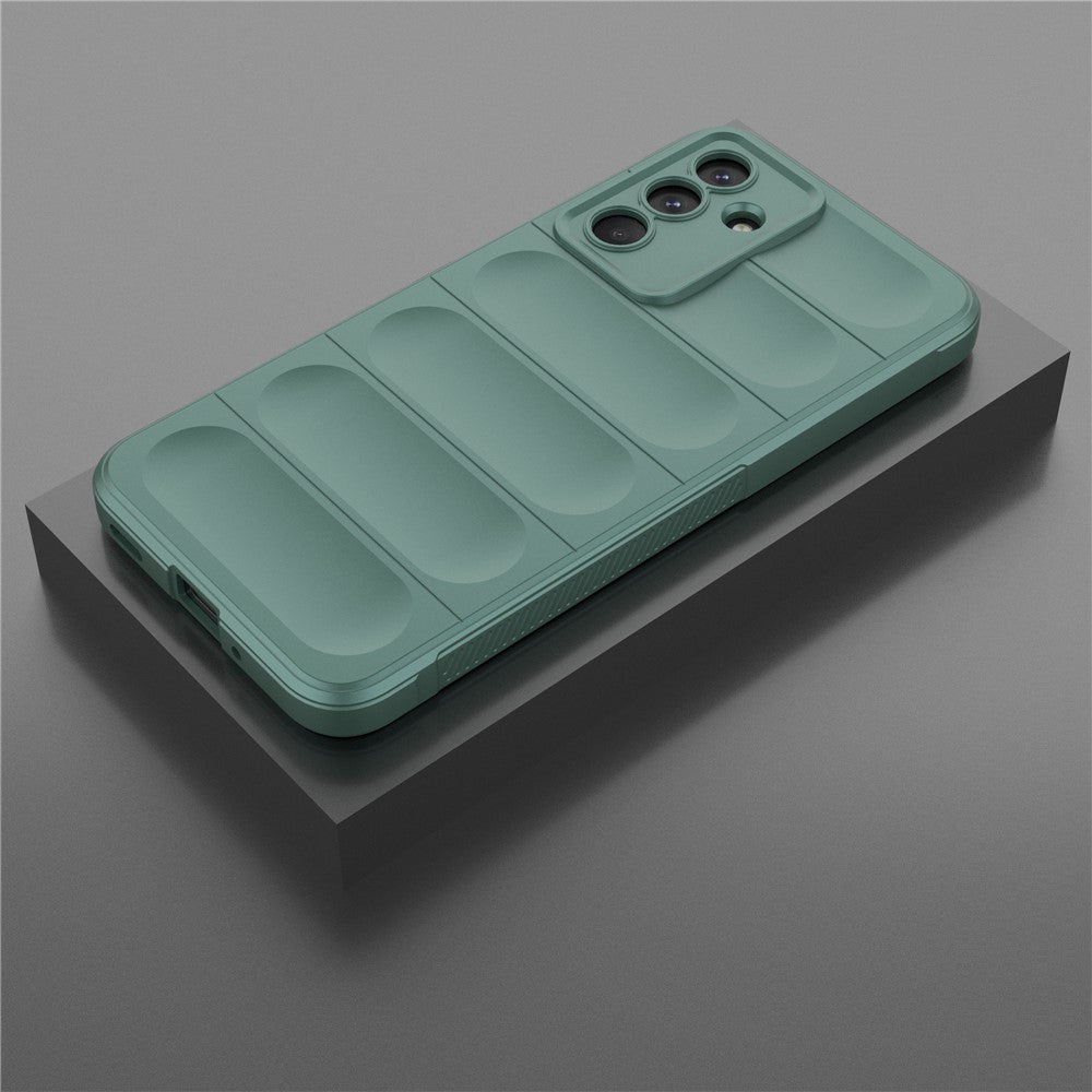 Til Samsung Galaxy M36 5G Etui Anti-fald Blødt TPU Robust Telefon Bagcover