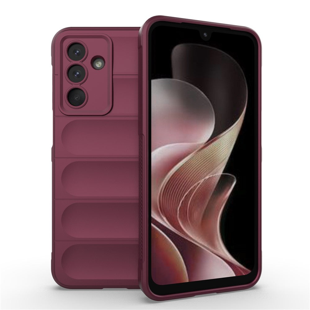Til Samsung Galaxy M36 5G Etui Anti-fald Blødt TPU Robust Telefon Bagcover