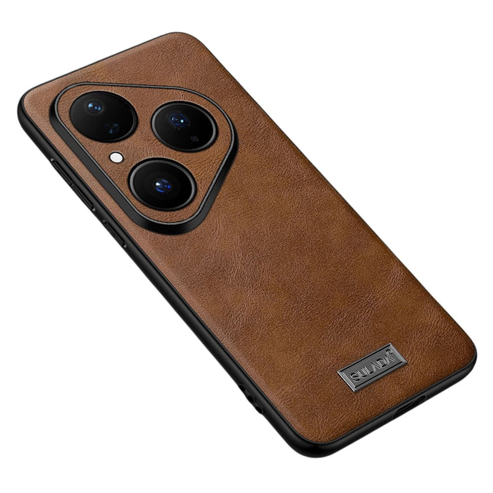 SULADA For Huawei Pura 80 Case PU Leather + TPU + PC Back Phone Cover