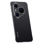 SULADA For Huawei Pura 80 Pro / 80 Pro+ Case Genuine Cow Leather Frameless Phone Back Cover