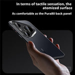 SULADA For Huawei Pura 80 Pro / 80 Pro+ Case PC+TPU Shockproof Matte Phone Protector Cover