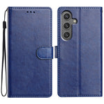 For Samsung Galaxy M36 5G Leather Case Wallet Stand Phone Cover with Handy Strap